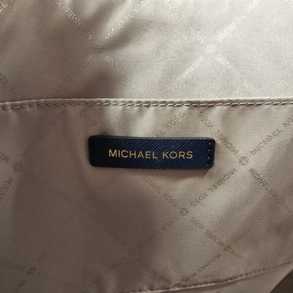 MICHAEL KORS LEATHER LOGO Navy Sady Large Tote Bag IM-1904 F19 35T7GD4T7L 406 - Picture 7 of 16